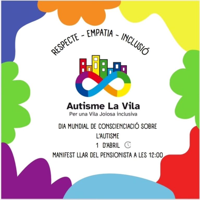 Demà día 1 d'abril a les 12h, llegirem el manifest i penjarem la pancarta per a
