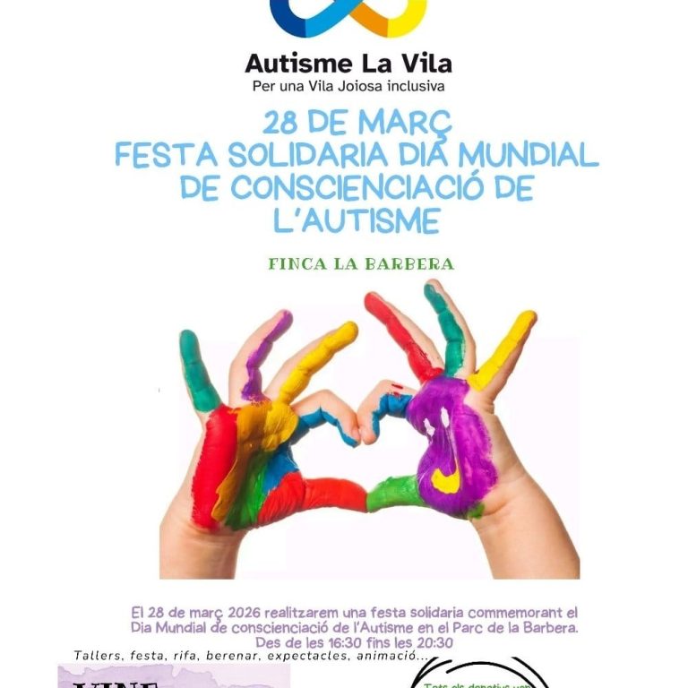 💙 Este dissabte, fem-ho junts 💙